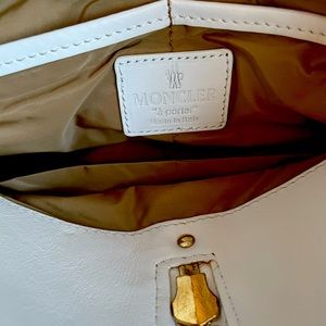 Beautiful Moncler white bag